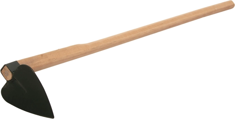 Srdcovitá motyka profi s násadou 110 cm (140 mm)