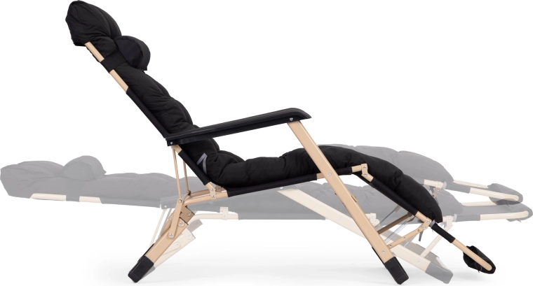 3 úrovně opěrky nohou pro perfektní polohu