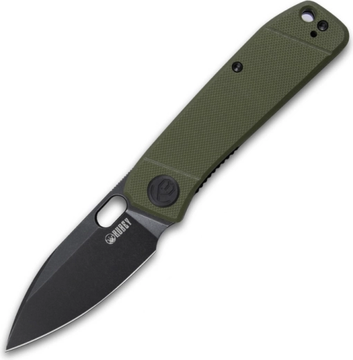 Kubey Hyde KU2104B kapesní nůž 7,5 cm, černý/zelený, G10