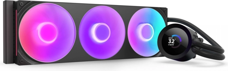 NZXT kraken plus 360 rgb lcd černé