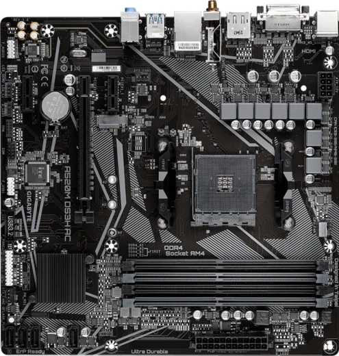 Základní deska GIGABYTE A520M DS3H AC (AM4, mATX)