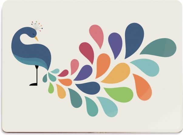 Vilac Akvarelové barvy s motivem Páva