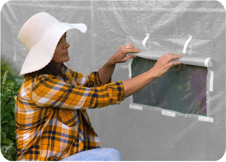 Větrací okna s moskytiérou