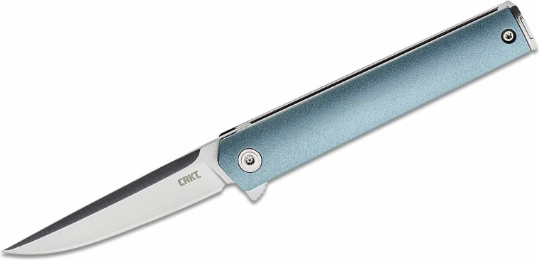 CRKT CEO Compact Blue kapesní nůž 6,6 cm, modrá, GRN