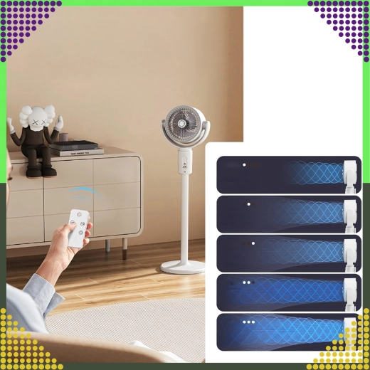 Široká oscilace pro rovnoměrné ochlazení