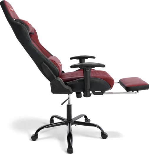 Relax se sklopným opěradlem až 155° a výsuvnou podnožkou