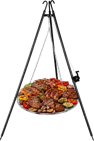 Velký rošt 70 cm pro grilování pro více lidí