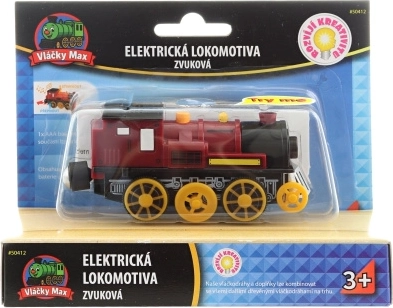 Maxim elektrická parní lokomotiva