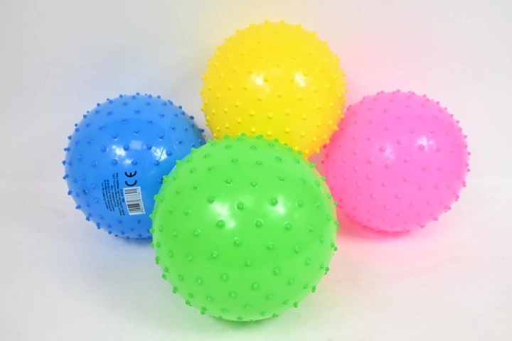 Nafukovací masážní míč s výstupky 23 cm - 1 kus