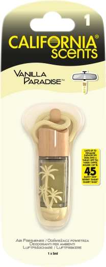 Závěsný osvěžovač vzduchu CALIFORNIA SCENTS Vanilla Paradise
