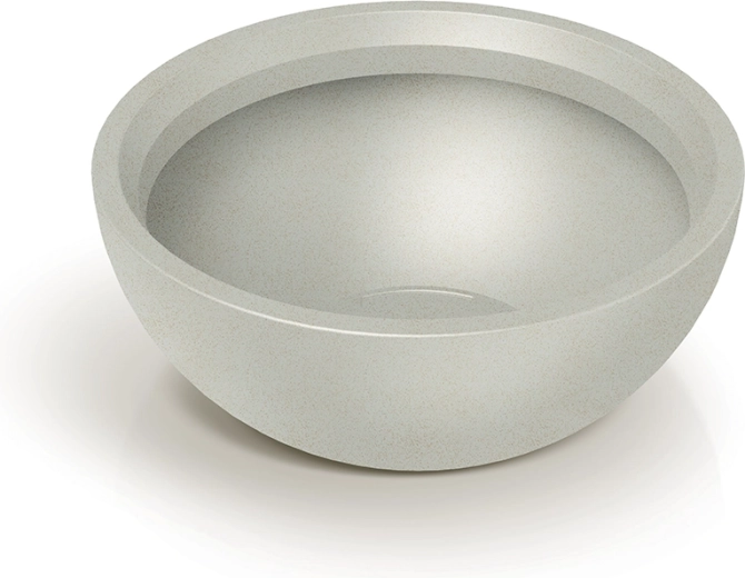 Květináč Molio Bowl 60 cm pískový
