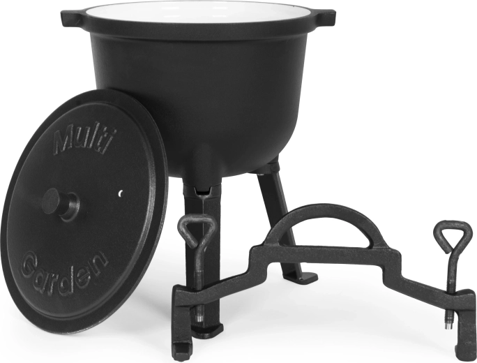 Smaltovaný vnitřek pro snadné čištění