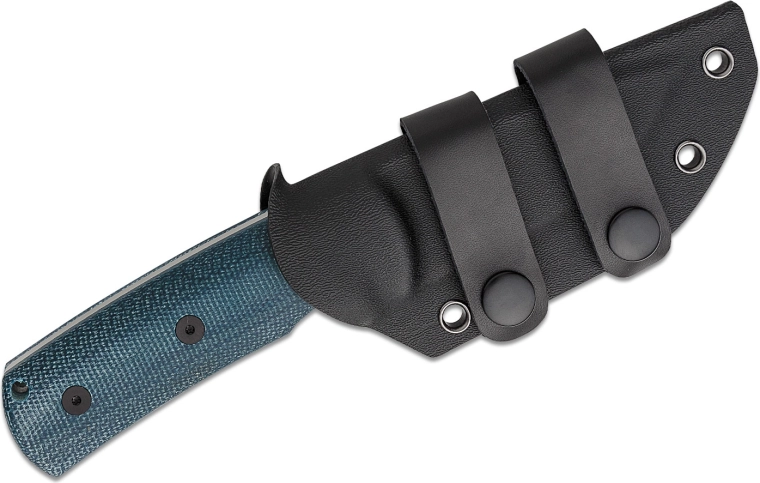 Ergonomická modrá Micarta s jistým úchopem