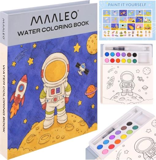 Vodní omalovánky astronaut Maaleo