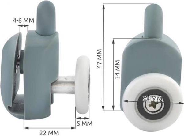 Kompatibilní se sklem 4–6 mm