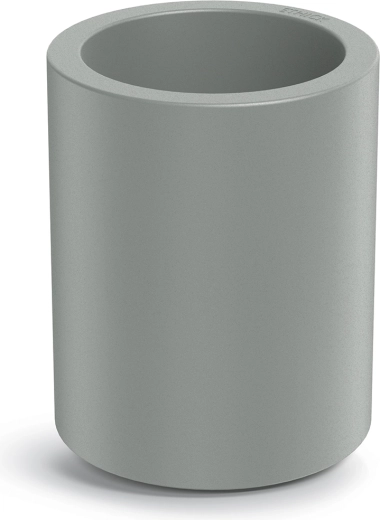 Květináč Tubla Round Midl 29 cm betonově šedý