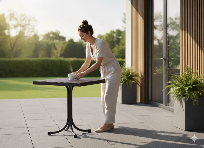 Ideální na terasu i menší prostory