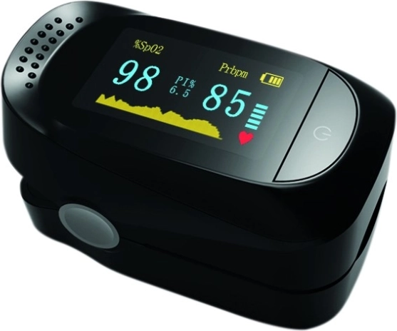 Pulzní oxymetr OROMED ORO‑Pulse – černý