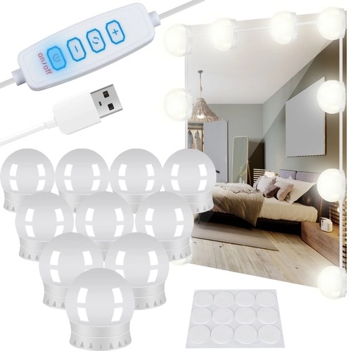 LED světla na zrcadlo