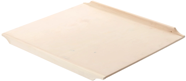 Dřevěná oboustranná pracovní deska 60 × 52 cm