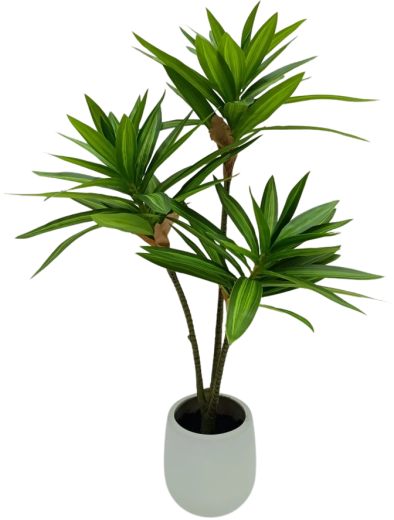 Umělá rostlina v květináči zelený bambus 65 cm Garden Line