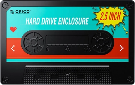 Orico pouzdro pro 2,5" HDD/SSD, USB 3.0 5 Gb/s, USB-A na Micro‑B, černé