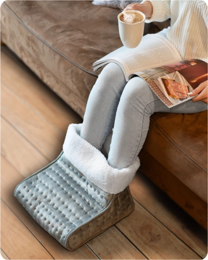 Měkký plyš a komfort pro obě chodidla