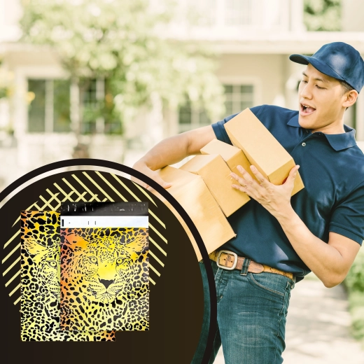 Stylový leopardí design