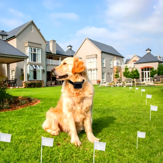 Bezpečná zóna pro volný pohyb na zahradě