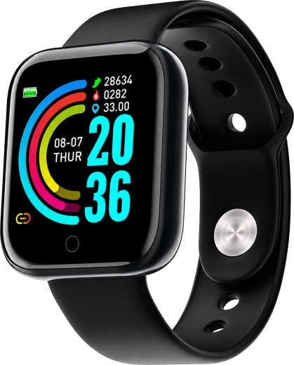 Sportovní chytrý náramek s měřením tepu Bluetooth - 1 kus