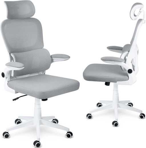 Sofotel Formax ergonomická kancelářská židle z mikrosíťoviny, šedá