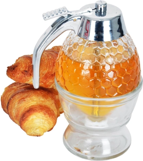 Elegantní skleněný design se stojánkem