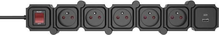 USB-A a USB-C s rychlým nabíjením QC/PD
