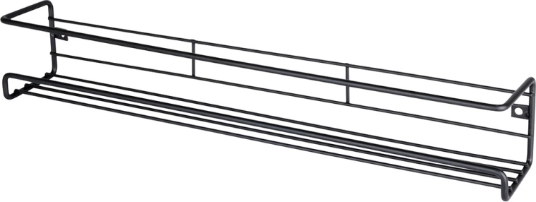 Odolná kovová konstrukce v černé barvě