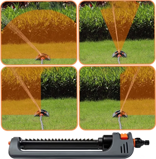 Nastavitelný dosah a šířka postřiku