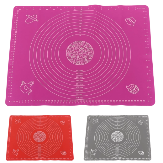 Silikonová pracovní podložka 40 × 50 cm s klipsem