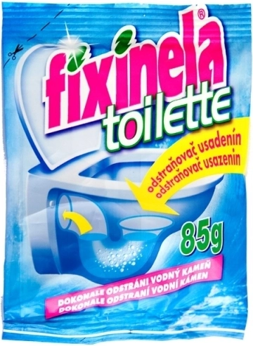 Fixinela Toilette – prášek na odstranění vodního kamene do WC, 85 g