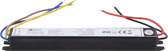 Stabilní výkon 12 V / 2 A až 24 W