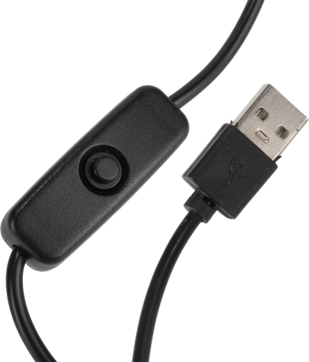 USB napájení s pohodlným kabelem