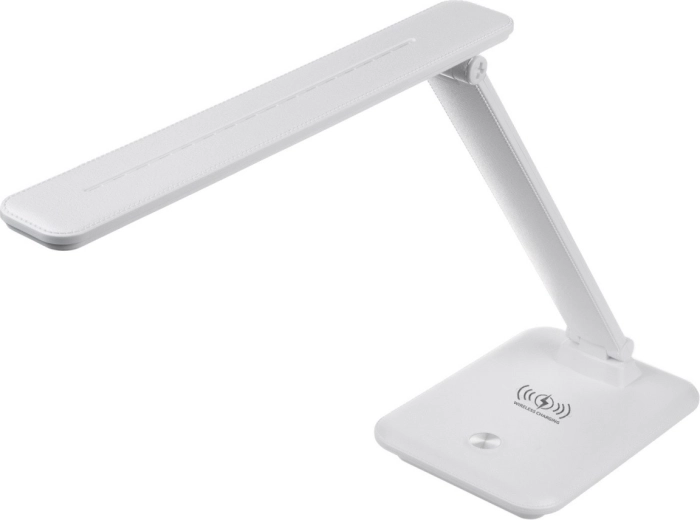 LED stolní lampa s Qi nabíječkou