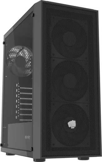 Mesh přední panel pro maximální airflow