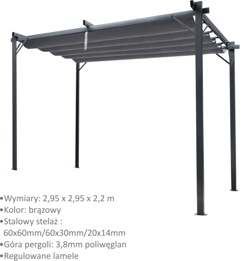 Pevný a stabilní ocelový rám