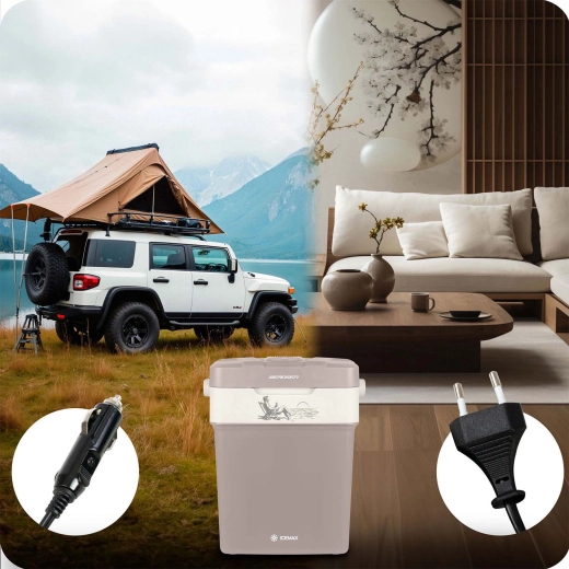 Duální napájení 12 V/230 V pro doma i na cesty