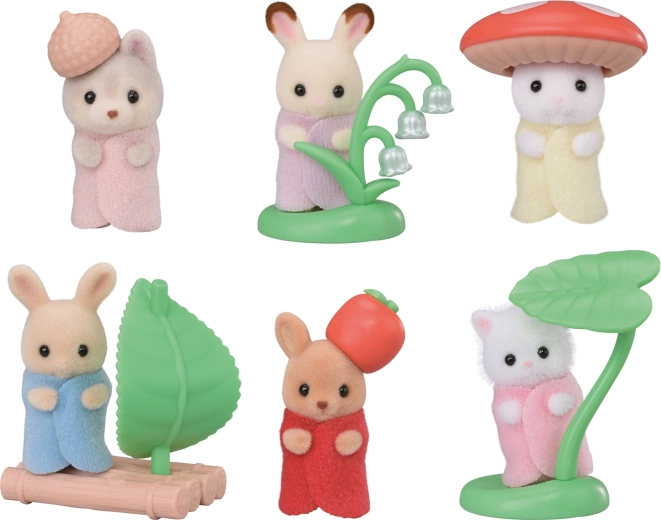 Sylvanian Families baby zvířátka v lesních kostýmech (náhodný sáček)