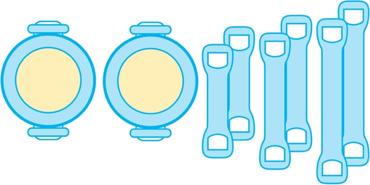 Univerzální upevnění a modulární díly