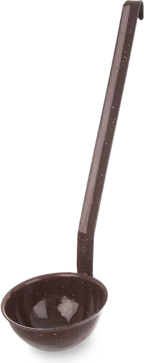 Orion smaltovaná naběračka Brown 170 ml, 35 cm