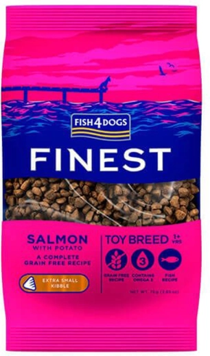 Granule pro psy extra malé losos s bramborami 1,5 kg FISH4DOGS