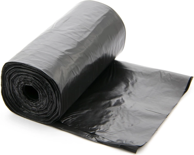 Pytle na odpadky 60 l černé 55 × 67 cm (50 ks)