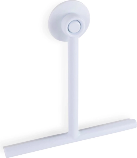 Bílá stěrka na sklo s přísavkou Bathroom Solutions