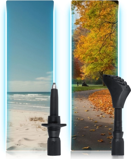 Výměnné koncovky a talířky pro různé povrchy